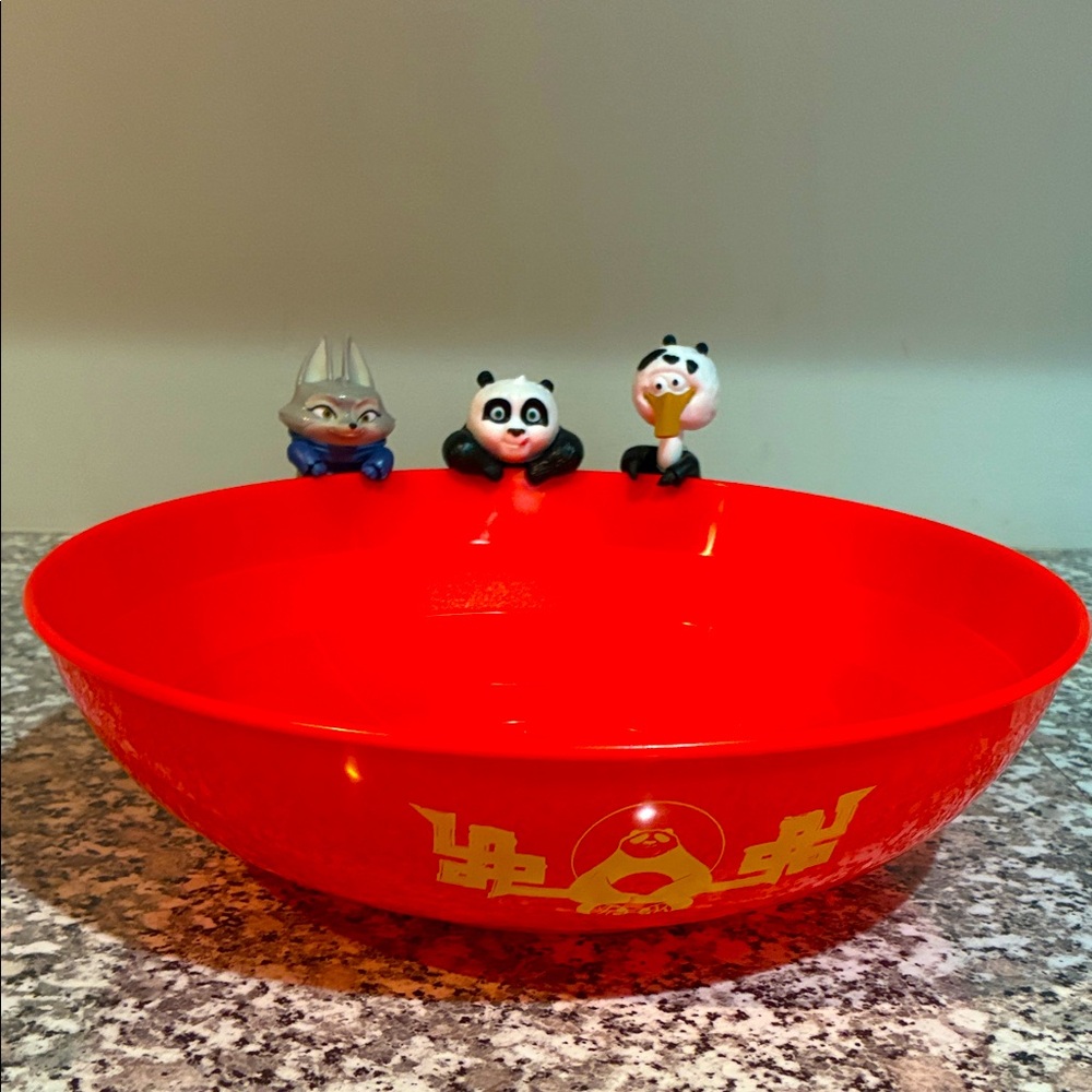 AMC Kung Fu Panda Popcorn Bowl